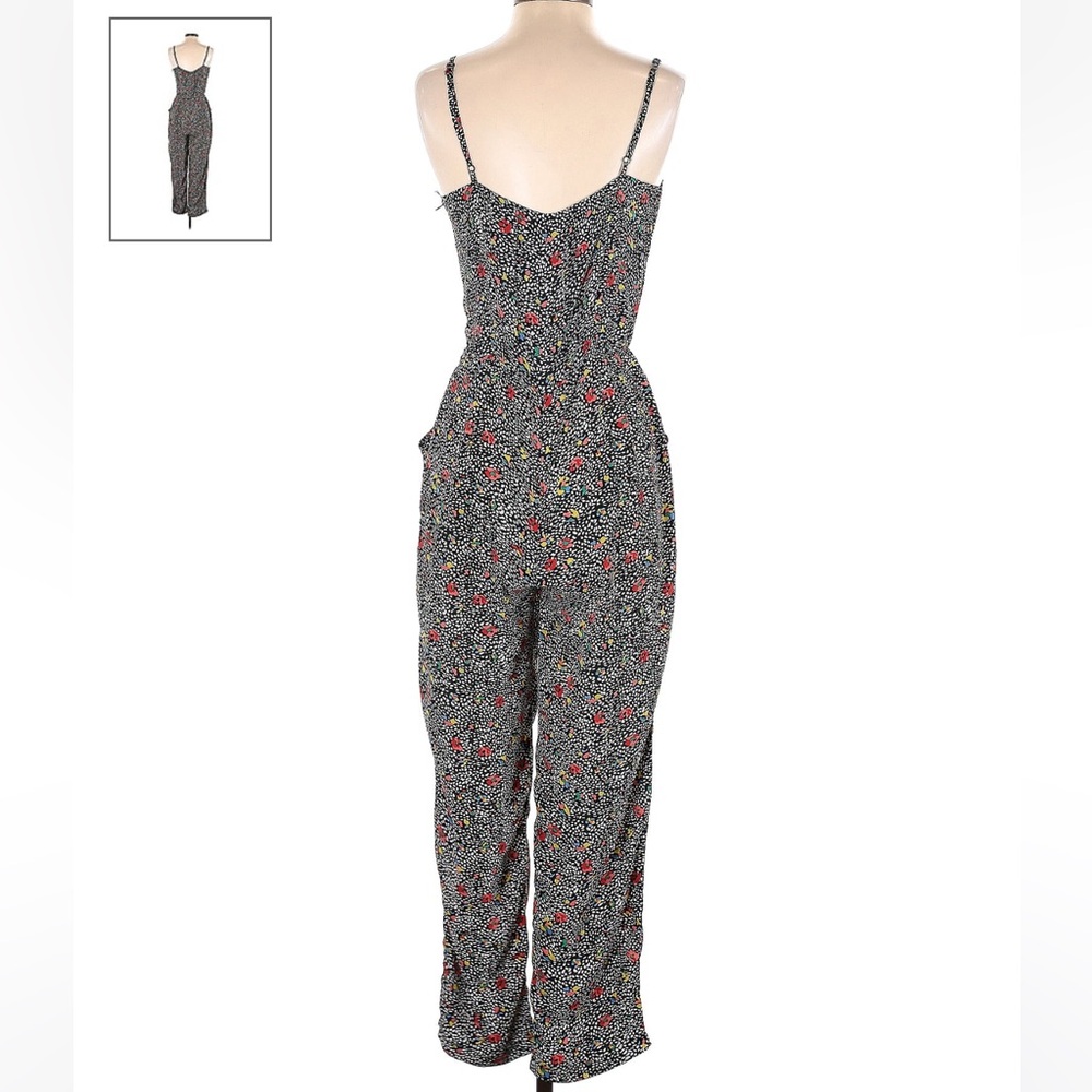 Anthropologie/Elevenes - Black/White/Multi Color Jumpsuit - M - Picture 6 of 10